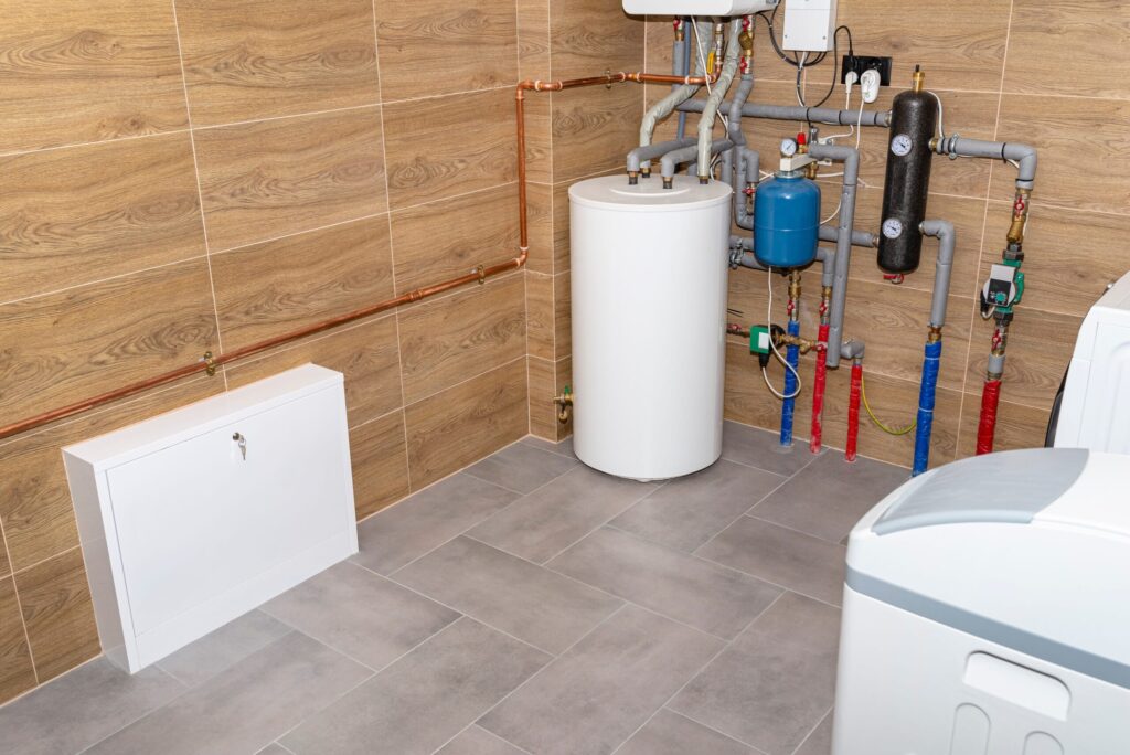 Residential water heater and plumbing system installed in Winter Haven
